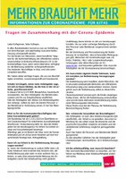INFORMATIONEN ZUR CORONA EPIDEMIE FÜR KITAS