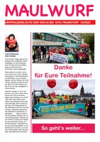 Maulwurf Oktober 2020 erschienen